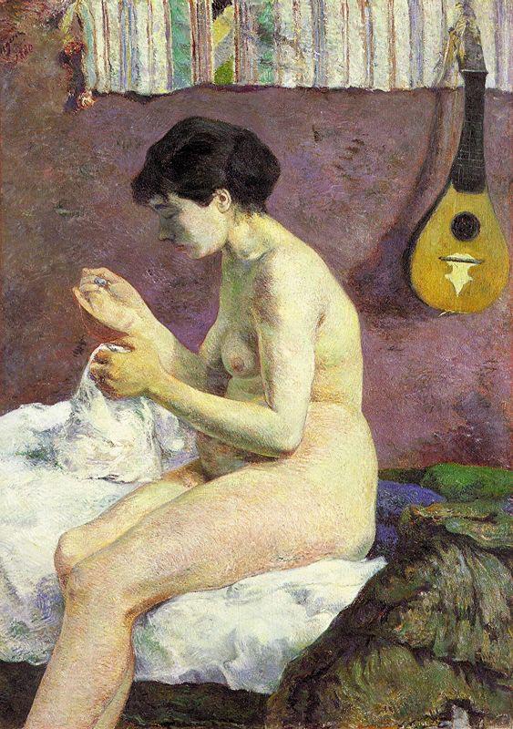 Paul Gauguin Study of a Nude France oil painting art